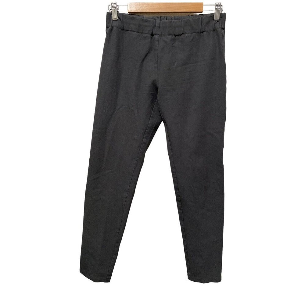 Joseph Womens Mid-Rise Gab Stretch Pull On Skinny Leg Trouser Pants Gray 42 28